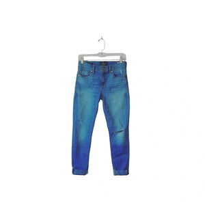 Lucky Brand Brooke Medium Wash Mid-rise Distressed Skinny Jeans 26 Women’s
